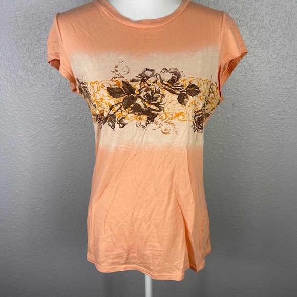 Women's Peach Graphic shirt XL Low start - Picture 7 of 9